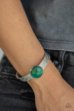 Load image into Gallery viewer, Mystical Magic Paparazzi Cuff Bracelet - Green - Moonstone
