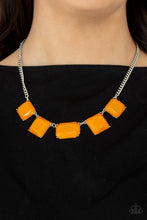 Load image into Gallery viewer, Instant Mood Booster Paparazzi Necklace - Orange

