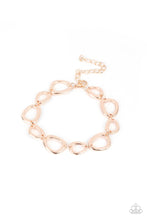 Load image into Gallery viewer, All That Mod Paparazzi Bracelet  - Rose Gold
