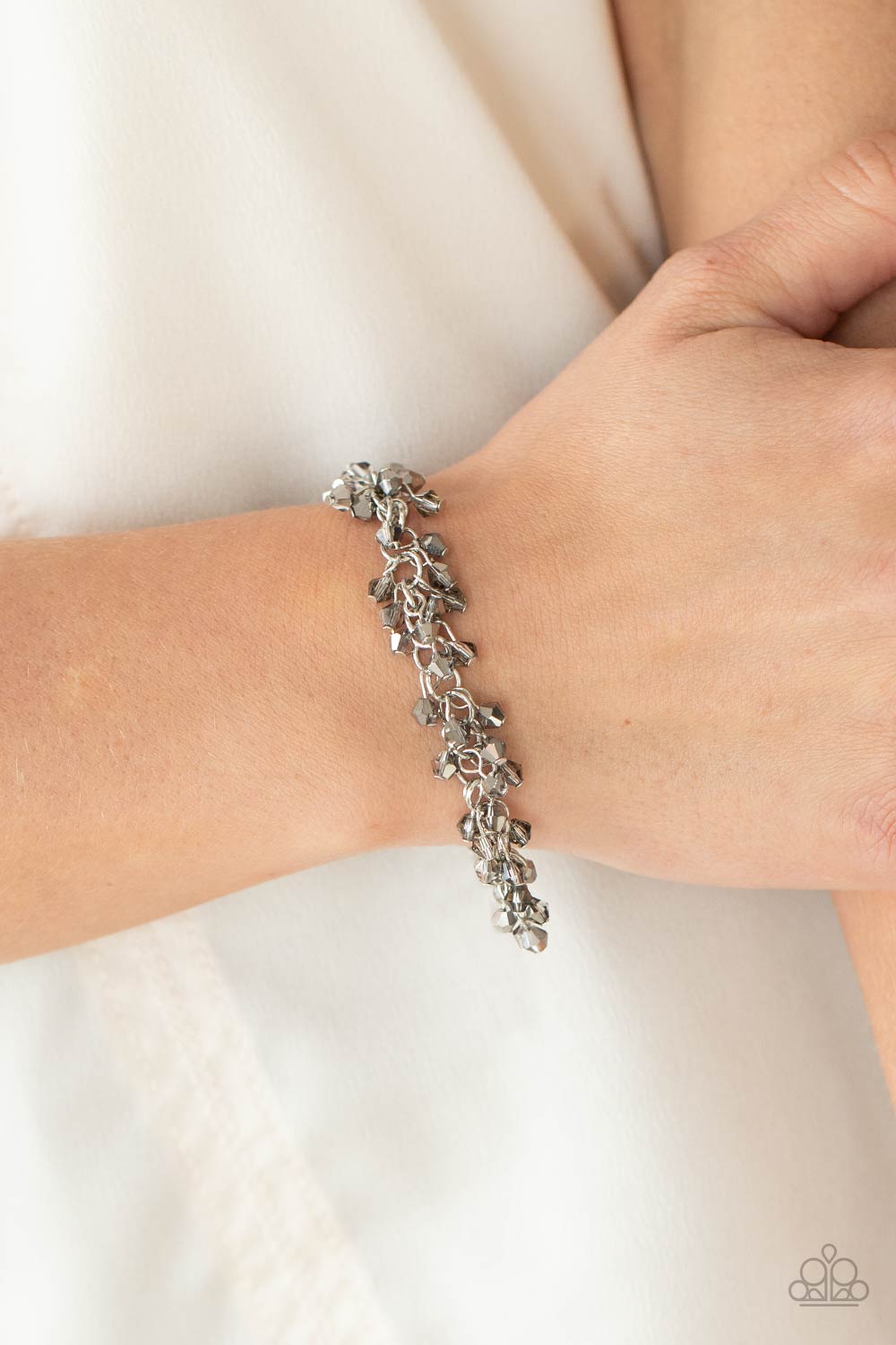 Twinkly Twilight Paparazzi Bracelet  - Silver