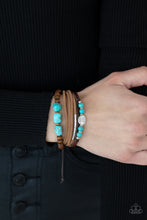 Load image into Gallery viewer, Act Natural Paparazzi Urban Bracelet  - Blue - Turquoise
