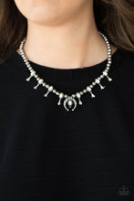 Load image into Gallery viewer, Luck Of The West Paparazzi Necklace - White - Cracked Stone
