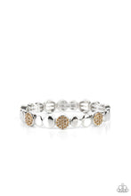 Load image into Gallery viewer, Dimensional Dazzle Paparazzi Bracelet - Brown

