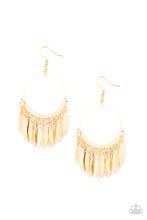 Load image into Gallery viewer, Radiant Chimes Paparazzi Earring - Gold
