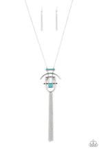 Load image into Gallery viewer, Eco Echoes Paparazzi Necklace - Blue
