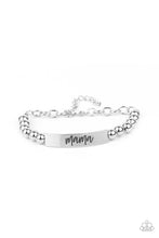Load image into Gallery viewer, Mom Squad Paparazzi Bracelet  - Silver
