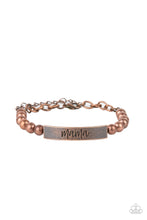 Load image into Gallery viewer, Mom Squad Paparazzi Mama Bracelet  - Copper
