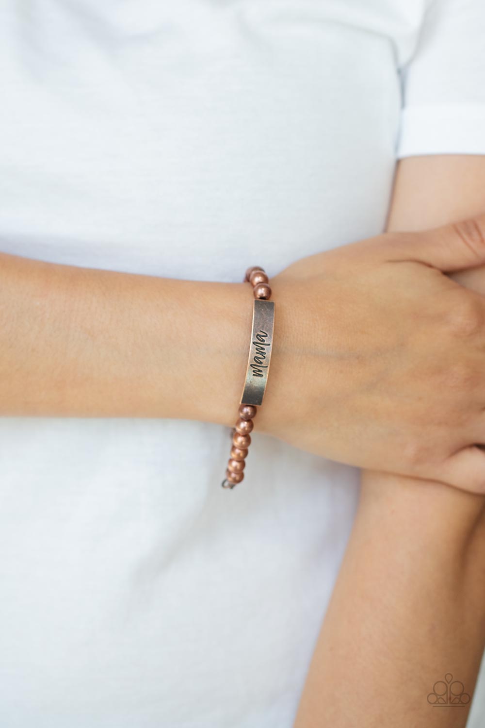 Mom Squad Paparazzi Mama Bracelet  - Copper