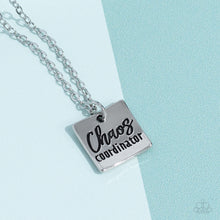 Load image into Gallery viewer, Chaos Coordinator Paparazzi Necklace - Silver
