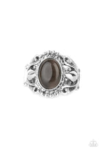 Load image into Gallery viewer, Jubilant Gem Paparazzi Ring - Silver - Moonstone
