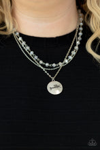 Load image into Gallery viewer, Promoted to Grandma Paparazzi Necklace - White
