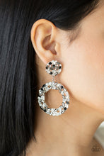 Load image into Gallery viewer, Party Ensemble Paparazzi Post Earring - Black
