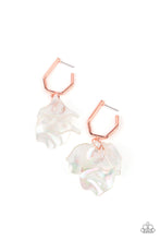 Load image into Gallery viewer, Jaw-Droppingly Jelly Paparazzi Hoop Earring - Copper
