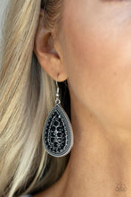 Load image into Gallery viewer, Interstellar Idol Paparazzi Earring - Black
