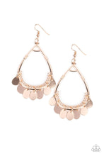 Load image into Gallery viewer, Meet Your Music Maker Paparazzi Earring - Rose Gold
