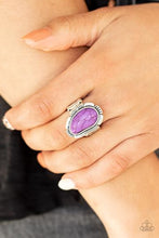 Load image into Gallery viewer, Mineral Mood Paparazzi Ring - Purple
