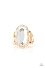 Load image into Gallery viewer, Paparazzi ♥ BLING to Heel - Gold ♥ Ring - September 2021 LIFE OF THE PARTY EXCLUSIVE
