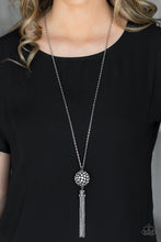 Load image into Gallery viewer, Paparazzi ♥ Rhinestone Revolution - White ♥ Necklace - September 2021 LIFE OF THE PARTY EXCLUSIVE
