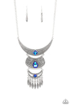 Load image into Gallery viewer, Lunar Enchantment Paparazzi Necklace - Blue
