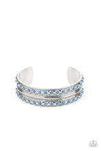 Load image into Gallery viewer, Costa Rica Retreat Paparazzi Cuff Bracelet - Blue
