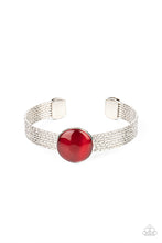 Load image into Gallery viewer, Mystical Magic  Paparazzi Cuff Bracelet  - Red - Moonstone
