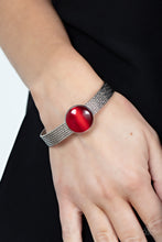 Load image into Gallery viewer, Mystical Magic  Paparazzi Cuff Bracelet  - Red - Moonstone
