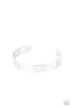 Load image into Gallery viewer, American Girl Glamour Paparazzi Star Cuff Bracelet  - Silver
