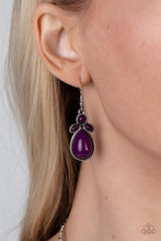 Load image into Gallery viewer, Botanical Banquet Paparazzi Necklace - Purple

