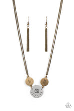 Load image into Gallery viewer, Shine Your Light Paparazzi Inspirational  Necklace - Brass -
