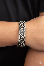 Load image into Gallery viewer, Paparazzi ♥ Rebel Runes - Black ♥ Bracelet
