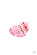 Load image into Gallery viewer, Lover’s Lattice Paparazzi Heart Hair Clip - Multi
