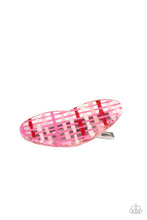 Load image into Gallery viewer, Lover’s Lattice Paparazzi Heart Hair Clip - Multi
