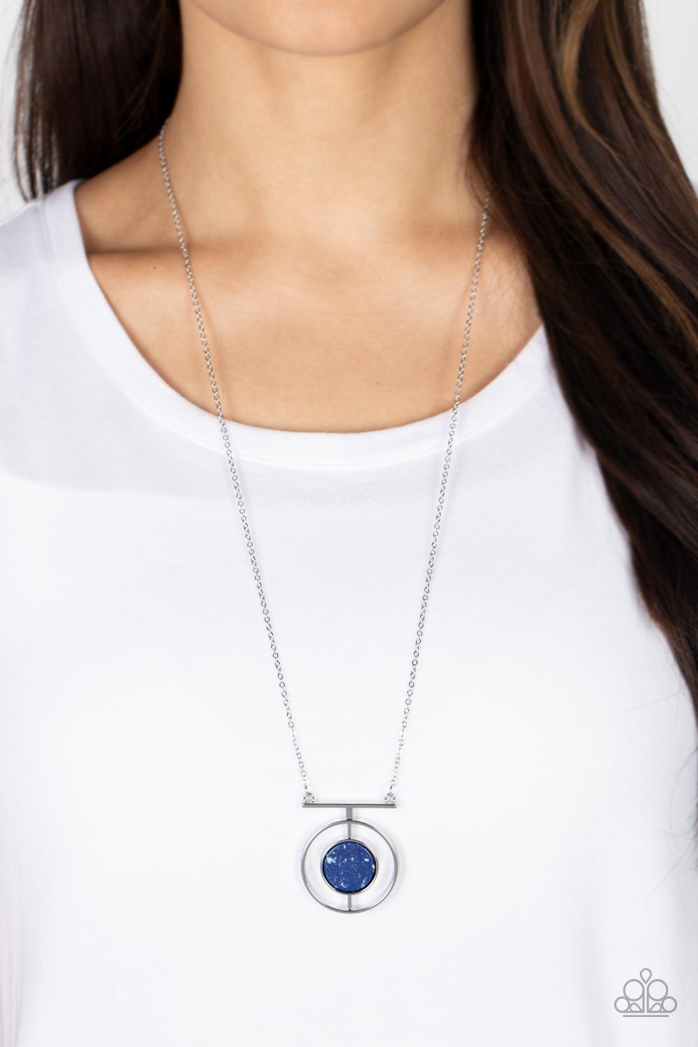 Boulevard Bazaar Paparazzi Necklace - Blue