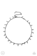 Load image into Gallery viewer, Bringing SPARKLE Back Paparazzi Choker Necklace - Black - Gunmetal
