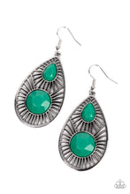 Load image into Gallery viewer, Prima Donna Diva Paparazzi Earring - Green
