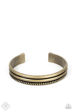 Load image into Gallery viewer, Southern Spurs Paparazzi Cuff Bracelet - Brass - November 2021 Fashion Fix
