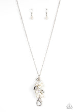 Load image into Gallery viewer, Drip Drop Dazzle Paparazzi Lanyard - White - Pearl
