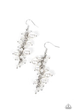Load image into Gallery viewer, The Rumors are True Paparazzi Earring - White - Pearl
