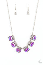 Load image into Gallery viewer, Interstellar Inspiration Paparazzi Necklace - Purple - Iridescent
