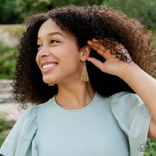 Load image into Gallery viewer, Urban Delirium Paparazzi Wood Earring - Brown
