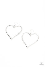 Load image into Gallery viewer, Bewitched Kiss Paparazzi Earring - White
