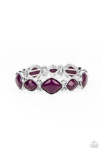 Load image into Gallery viewer, Boldly BEAD-azzled Paparazzi Bracelet  - Purple
