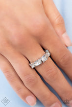 Load image into Gallery viewer, Wedded Bliss Paparazzi Ring - White - May 2022 Fashion Fix
