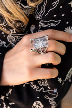 Load image into Gallery viewer, Starry Serenity Paparazzi Ring - White - July 2022 Life Of The Party
