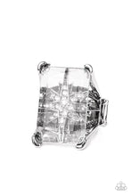 Load image into Gallery viewer, Starry Serenity Paparazzi Ring - White - July 2022 Life Of The Party
