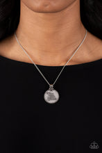 Load image into Gallery viewer, The KIND Side Paparazzi Inspirational Necklace - Silver &quot;Try a Little Kindness&quot;
