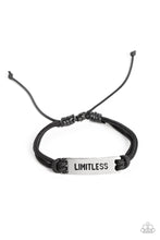 Load image into Gallery viewer, Limitless Layover Paparazzi Urban Inspirational Bracelet - Black
