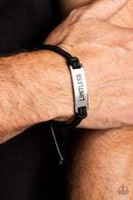 Load image into Gallery viewer, Limitless Layover Paparazzi Urban Inspirational Bracelet - Black

