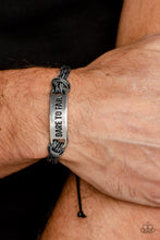 Load image into Gallery viewer, Dare to Fail Paparazzi Urban Inspirational Bracelet - Silver
