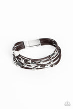Load image into Gallery viewer, Aphrodite Ascending Paparazzi Magnetic Bracelet - Brown
